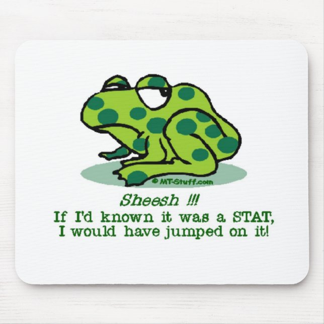 Mousepad Sapo STAT (Frente)