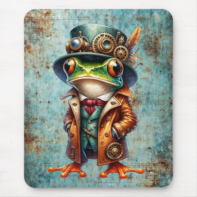 Mousepad Sapo Steampunk (Frente)