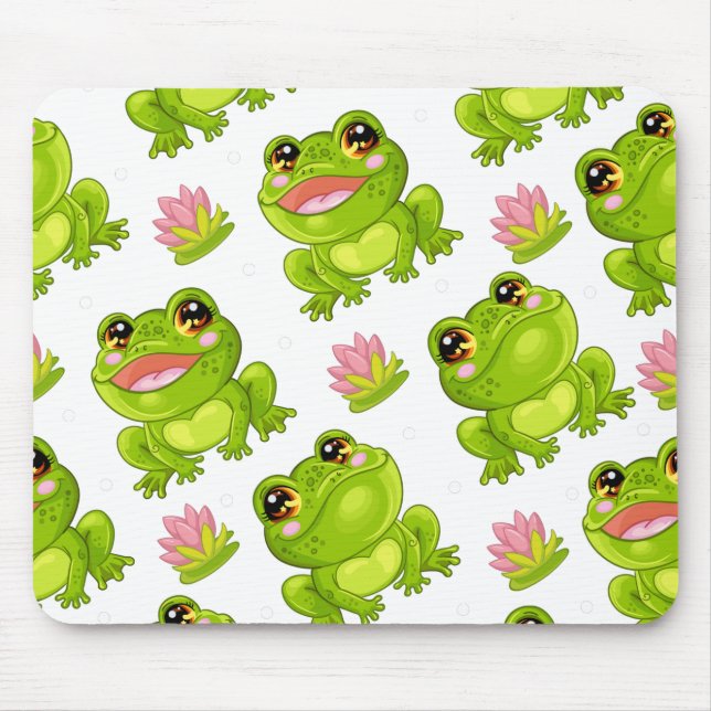 Mousepad sapos de desenho С (Frente)