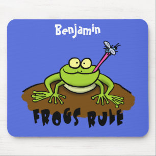 Mousepad Sapos governam desenho de sapo verde