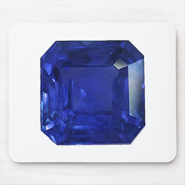 Mousepad Sapphire Azul Retangular Quadrado (Frente)