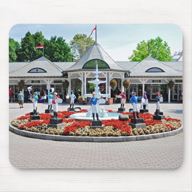 Mousepad Saratoga 150 histórico no dia de abertura (Frente)