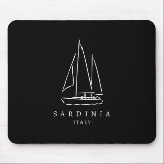 Mousepad Sardenha Itália Clube de Iate Souvenir Europa Barc