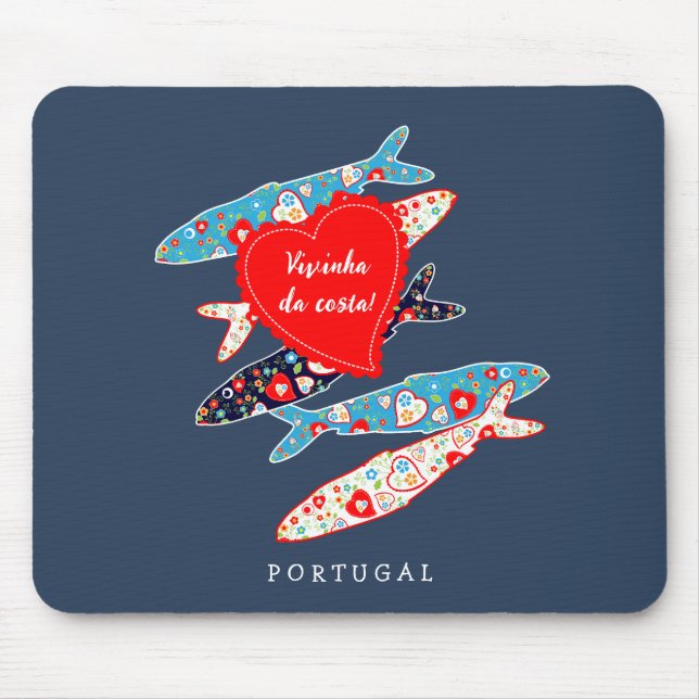 Mousepad Sardinha portuguesa (Frente)