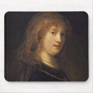 Mousepad Saskia camionete Uylenburgh, c.1634-1640 (óleo no