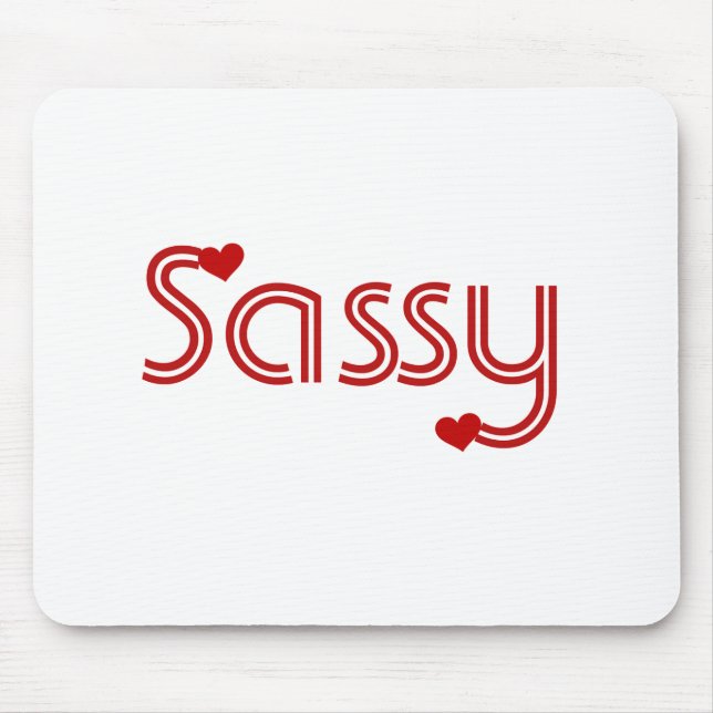 Mousepad Sassy (Frente)