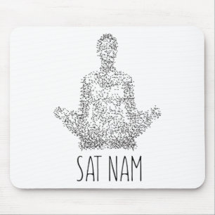 Mousepad Sat Nam Kundalini Yoga Para Meditação de Yoga
