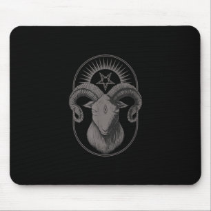 Mousepad Satã do Pentagrama Oculto Satânico  do Pentagram