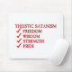 Mousepad Satanism/devoção Theistic de Luciferianism (Com mouse)