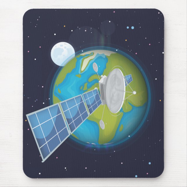 Mousepad Satélite (Frente)