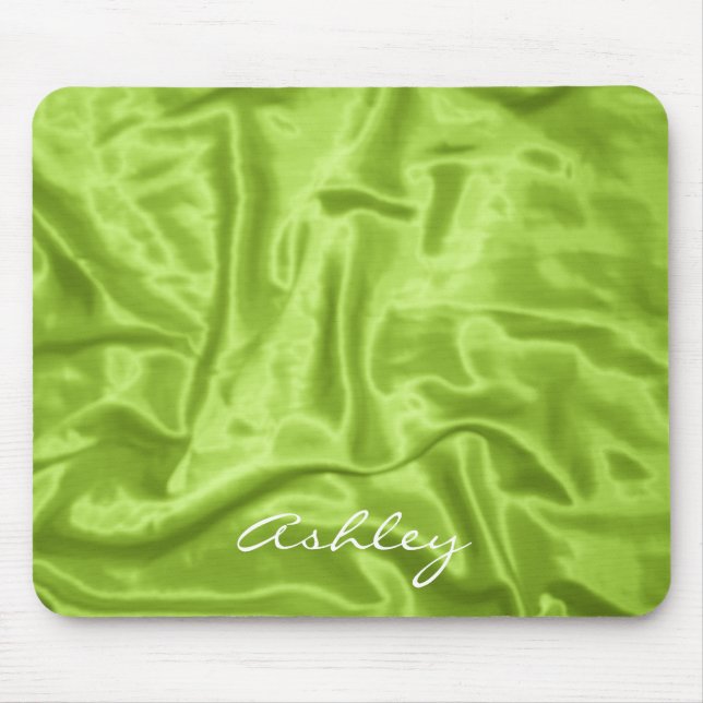 Mousepad Satin Verde - Bloco de Mouse Computador (Frente)