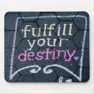 Mousepad Satisfaça Seu Amor Motivacional De Destino