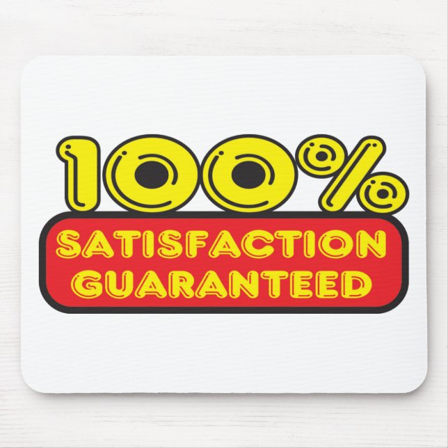 Mousepad satisfação garantida (Frente)