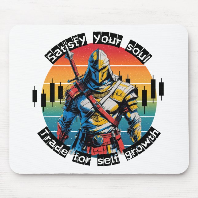 Mousepad Satisfazer | Motivação comercial | Design Fantasia (Frente)