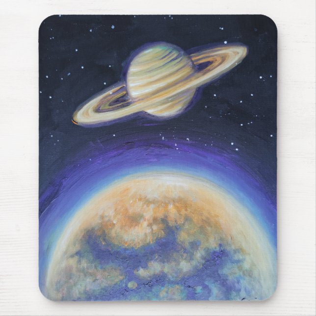 Mousepad Saturno e Titã (Frente)