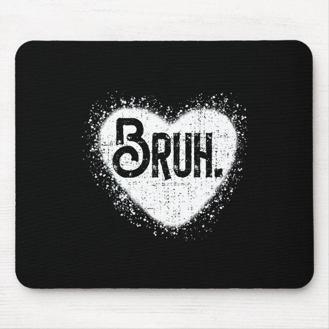 Mousepad Saudação engraçada de irmão meme para adolescentes (Frente)
