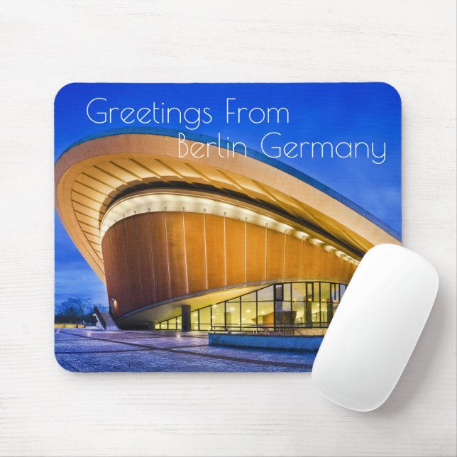 Mousepad Saudações Da Alemanha De Berlim (Com mouse)
