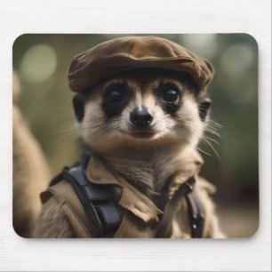 Mousepad Saudando Silvester o Suricata: Um Conto de um Vete