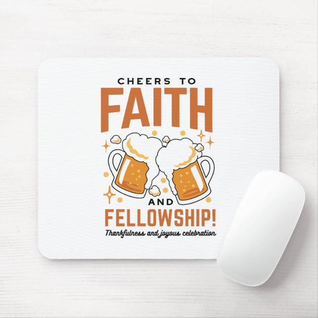 Mousepad Saúde e Fellowship - Oktoberfest Tee (Com mouse)