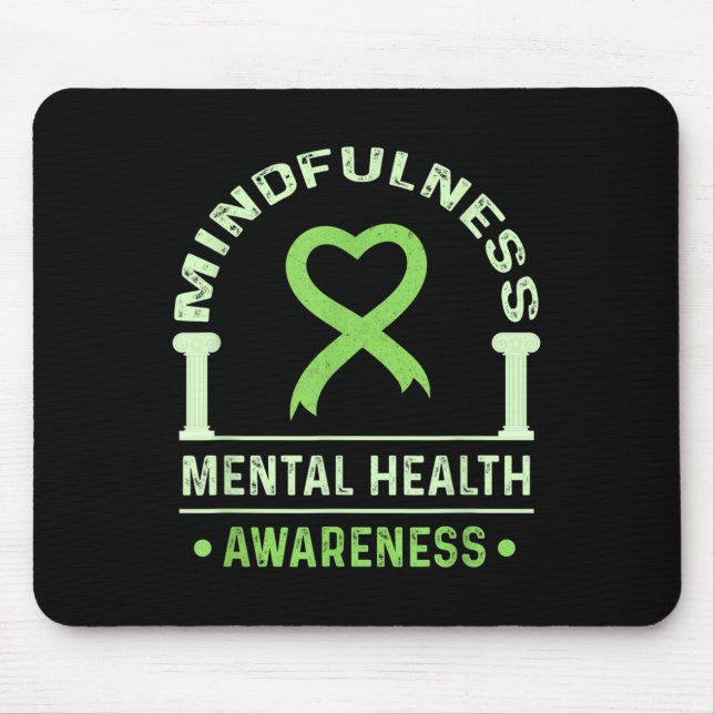Mousepad Saúde Mental Camisa Saúde Mental Awa (Frente)