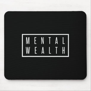 Mousepad Saúde Mental Cuidados de Saúde Mental a Homens e M