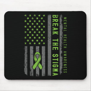 Mousepad Saúde Mental Das Mulheres Luta Contra A Estigma Sa