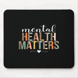 Mousepad Saúde Mental S Coluna De Consciência Da Doença Do