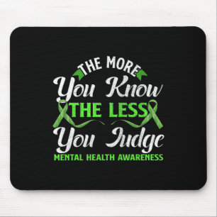 Mousepad Saúde mental Sensibilização Fita Design Psiquiátri