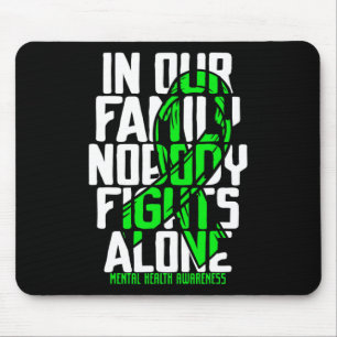 Mousepad Saúde Mental Suporte Familiar Saúde Mental Awarene