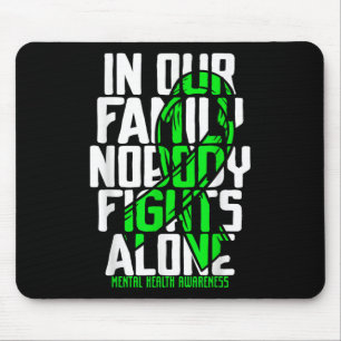 Mousepad Saúde Mental Suporte Familiar Saúde Mental Awarene