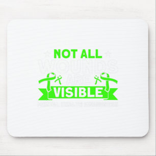 Mousepad Saúde Nem Todas as Feridas São Visíveis Conscienti