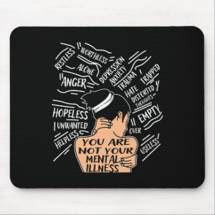 Mousepad Saúde Para As Mulheres Você Não É Sua Doença Menta