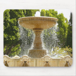Mousepad Sausalito Fountain California Viagem Fotografia