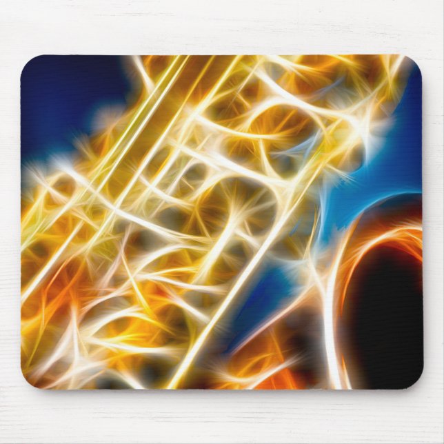 Mousepad Saxofone - Fractal (Frente)