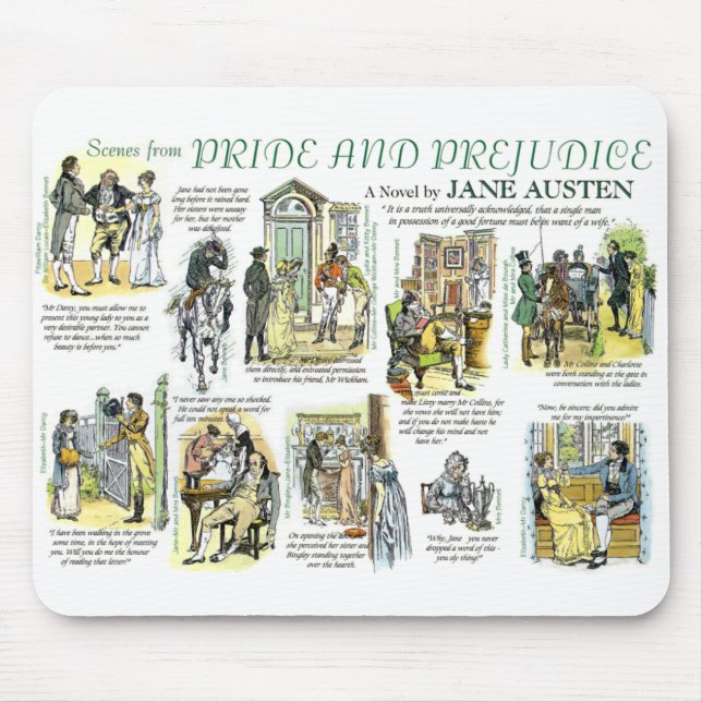 Mousepad Scenes from Pride and Prejudice (Frente)