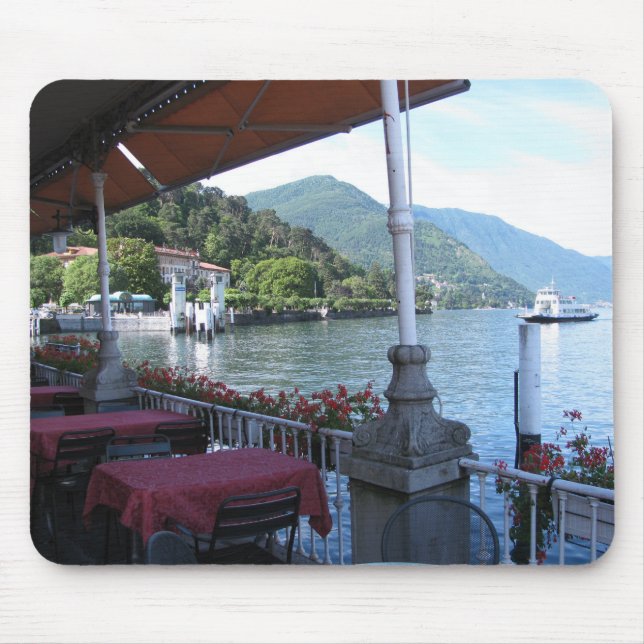 Mousepad Scenic Bellagio, Itália na sua ponta dos dedos (Frente)