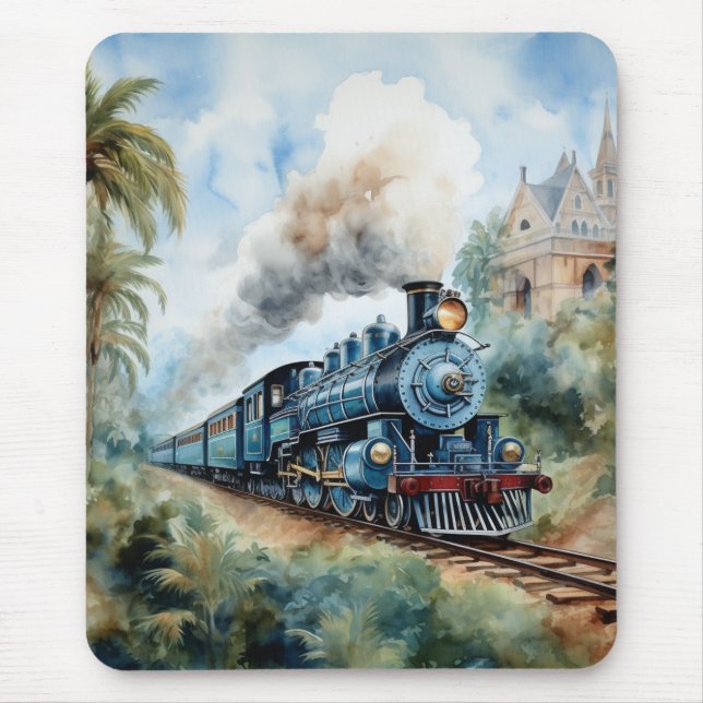 Mousepad Scenic Landscape a Victorian Train (Frente)