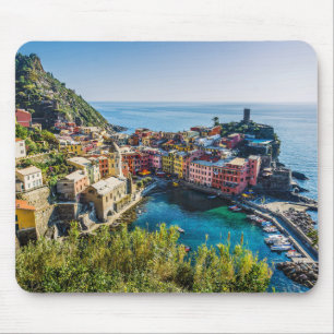 Mousepad Scenic Village, Cinque Terre, Liguria, Itália