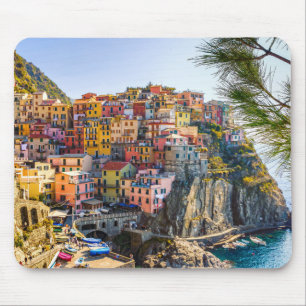 Mousepad Scenic Village, Cinque Terre, Liguria, Itália
