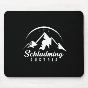 Mousepad Schladming Austria Ski Resort Skiting Snowboard