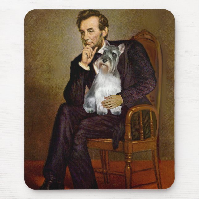 Mousepad Schnauzer 11N - Lincoln (Frente)
