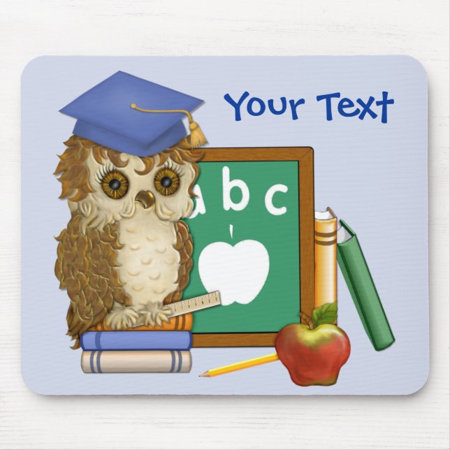 Mousepad Scholar Owl (Frente)