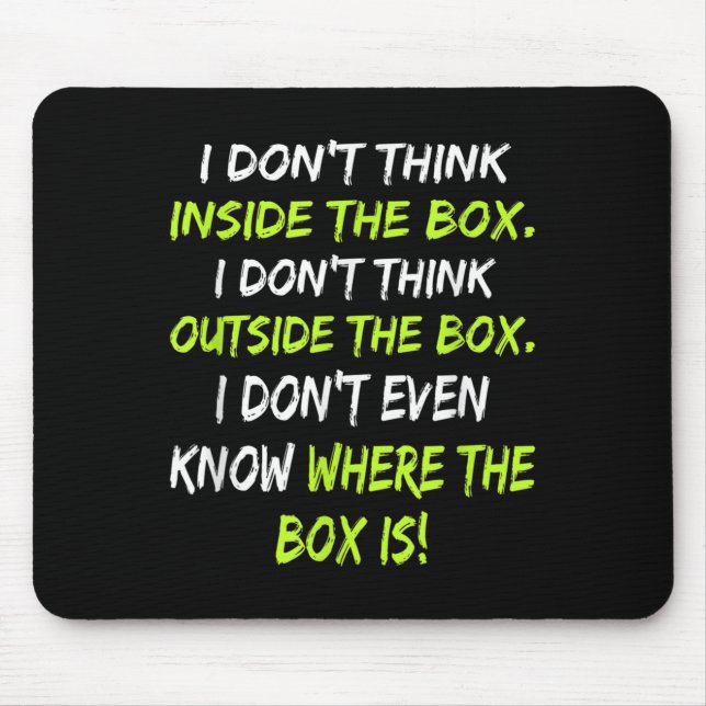 Mousepad Science Nerd - Inventor - R&amp;d Develop New Idea (Frente)