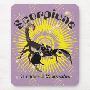 Mousepad Scorpione Tappetini por mouse