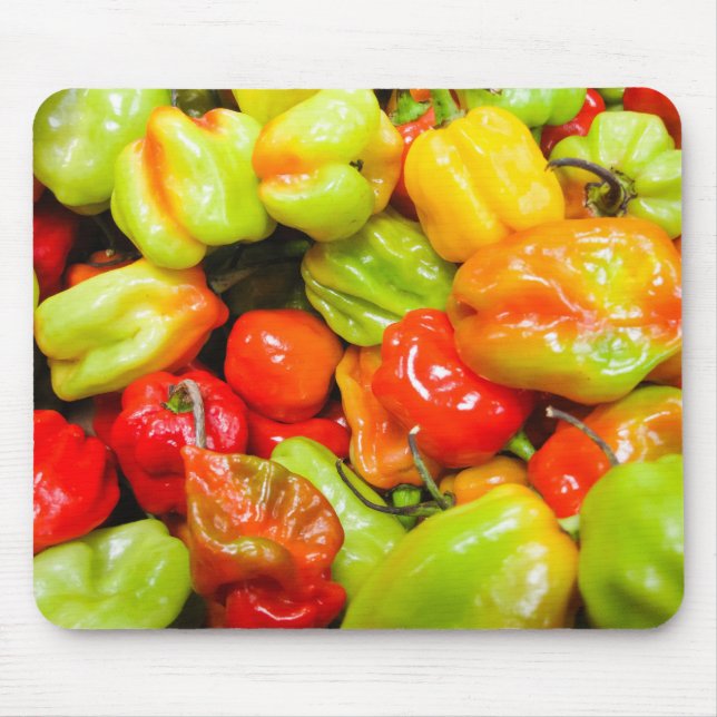 Mousepad Scotch Bonnet Chillies (Frente)