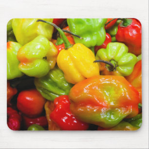 Mousepad Scotch Bonnet Chillies