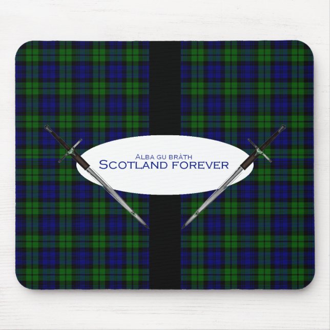 Mousepad Scotland Forever Alba gu bràth (Frente)