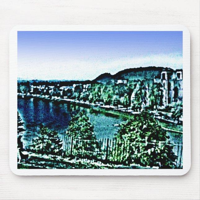 Mousepad Scotland Inverness Building jGibney O Museu Zaz (Frente)