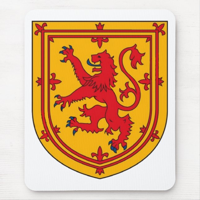 Mousepad Scotland Lion Rampant Shield (Frente)
