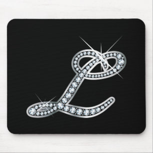 Mousepad Script L "Diamond Bling"
